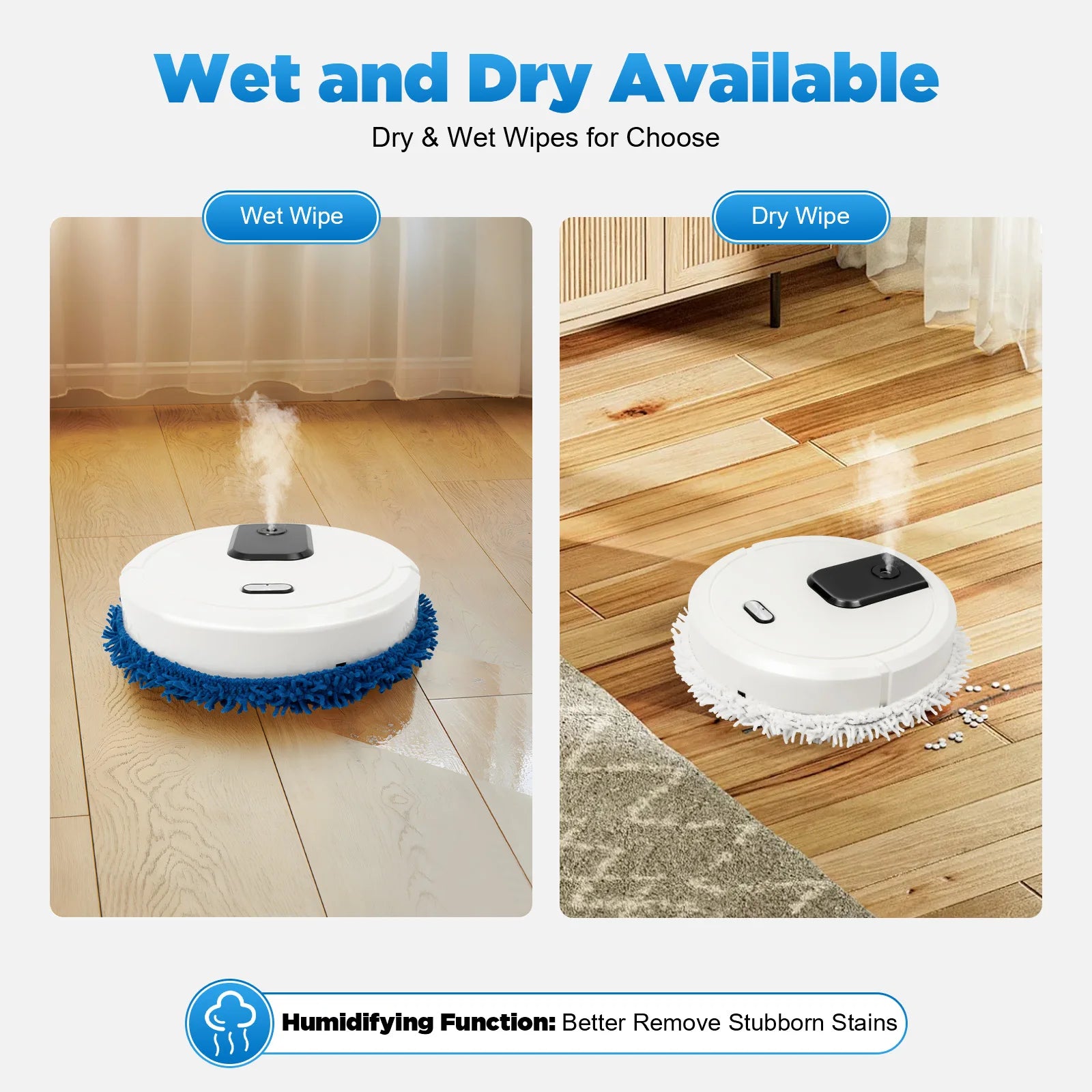 Automatic Wiping Sweeping Robot