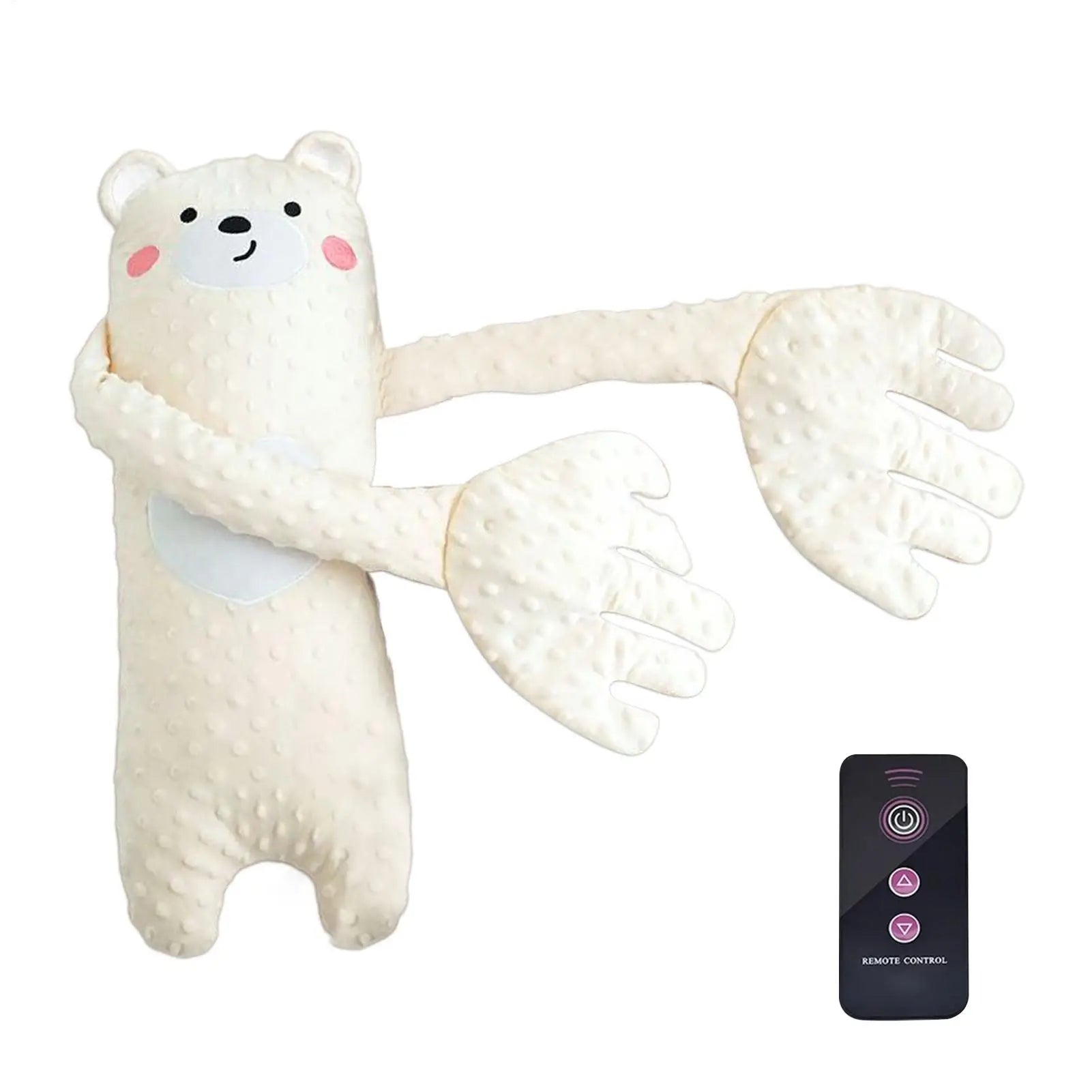 Remote Control  cute Animal Shaped baby sleep patting pillow