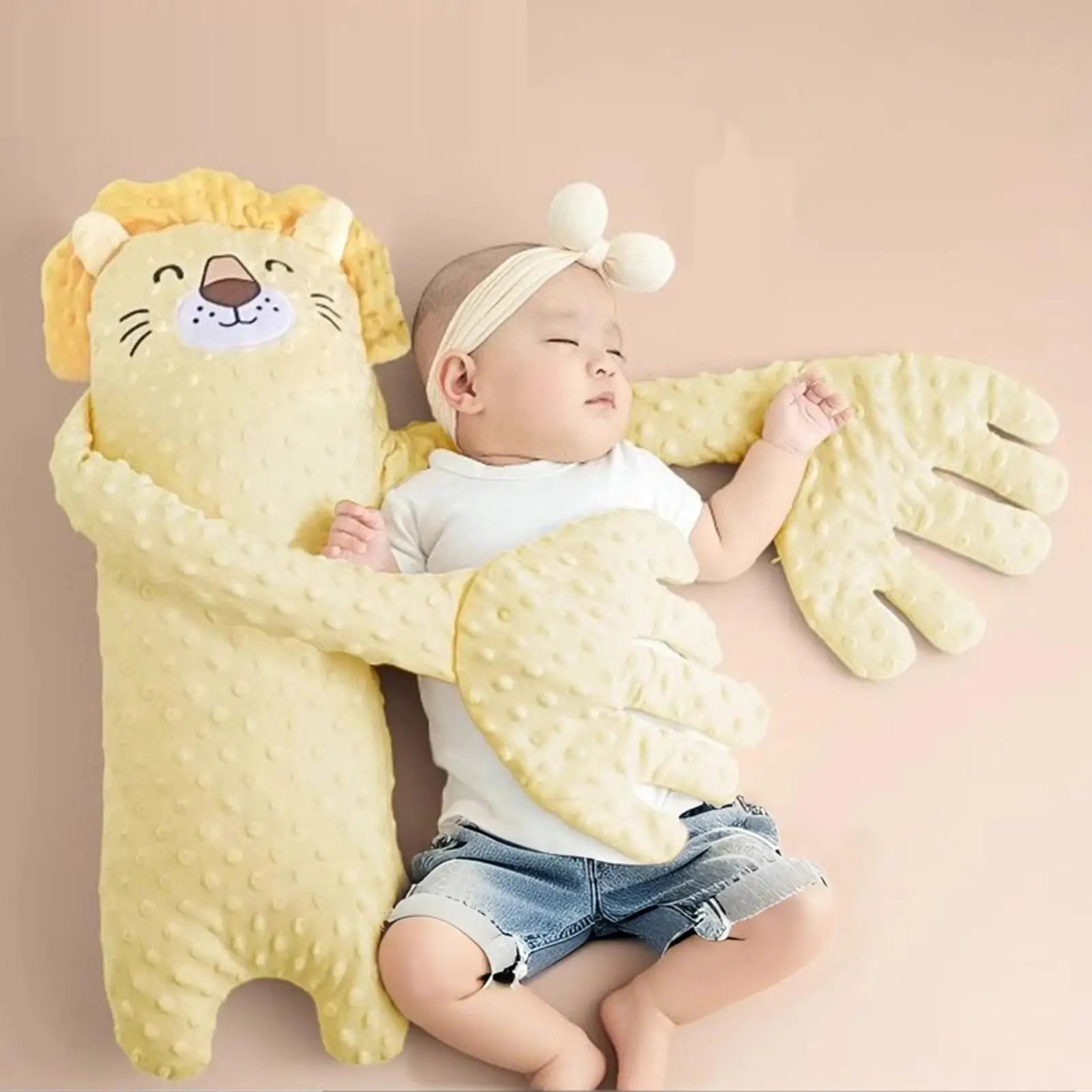 Remote Control  cute Animal Shaped baby sleep patting pillow