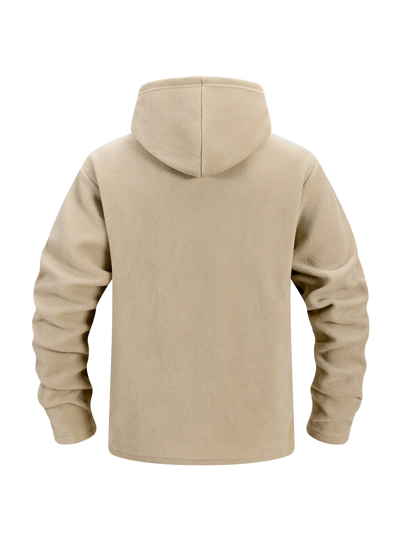 Men's Hiking Tactical Fleece Full Zip Hooded