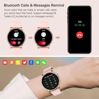 Smart Watch Women Fitness Tracker Heart Rate