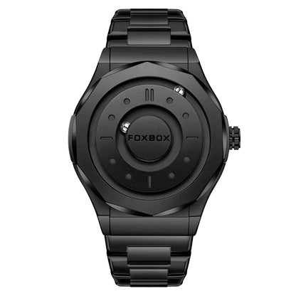 Outdoor Sports Waterproof Scrolling Pointer Magnetic Force Watch Men