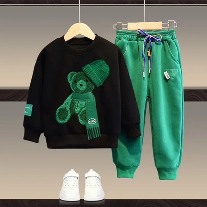 2Pcs Outfits Kids Teenage Costume Suit