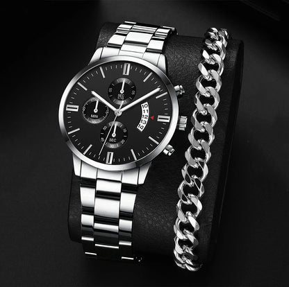 Luxury Calendar Quartz  Watches Man