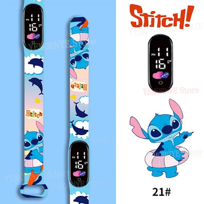 Anime Figures LED Luminous Watch Waterproof